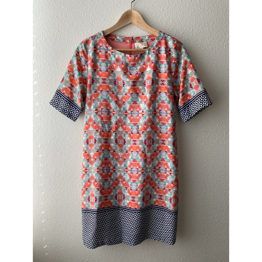 Geometric Design Print Dress